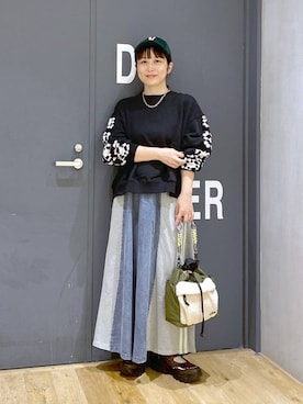 おかでぃさん（レディース・157cm）の秋コーディネート