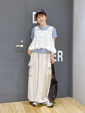 おかでぃさん（レディース・157cm）の春コーディネート