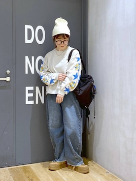 おかでぃさん(レディース・157cm)の冬コーディネート