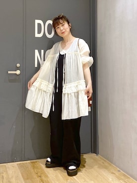 おかでぃさん（レディース・157cm）の春コーディネート