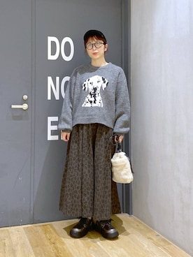 「niko and ...」｜「アイテム（キャップ）」を使った、おかでぃさん（レディース・157cm）の秋コーディネート