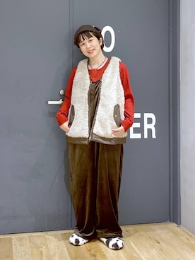 おかでぃさん(レディース・157cm)の秋コーディネート
