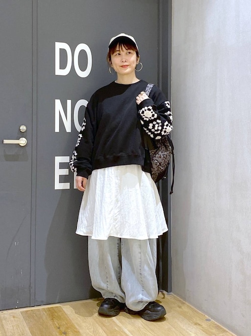 クロシェコンビプルオーバー（スウェット）｜niko and（ニコアンド