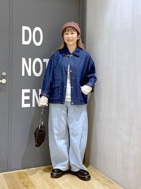 おかでぃさん（レディース・157cm）の冬コーディネート