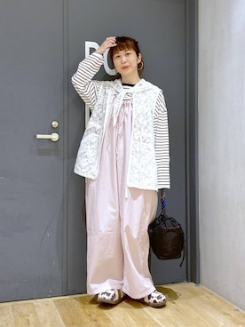 おかでぃさん（レディース・157cm）の春コーディネート