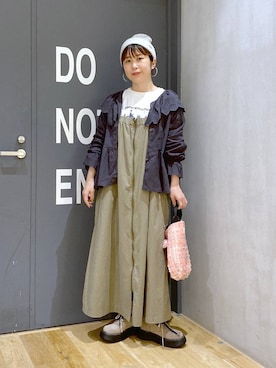 おかでぃさん（レディース・157cm）の冬コーディネート