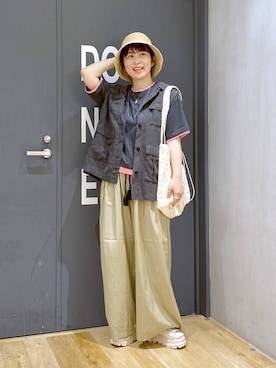 おかでぃさん（レディース・157cm）の春コーディネート