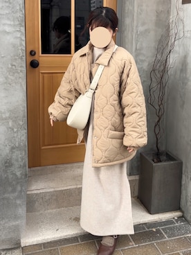 「WEARyouthコーデ」｜「アイテム（バレエシューズ）」を使った、maasanさん（レディース・147cm）の冬コーディネート