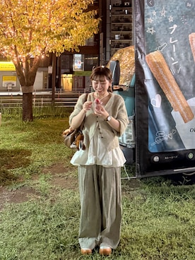 Leja ベージュドット柄パンツコーディネート Sサイズ 楽天市場】ワイドパンツ ロングパンツ レディース ボトムス 総柄