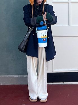 「アイテム（テーラードジャケット）」を使った、arinco25さん（レディース・150cm）の秋コーディネート