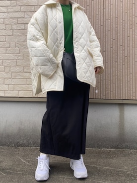 「JOINT WORKS（ジョイントワークス）のアイテム（ジャケット/アウター）」を使った、arinco25さん（レディース・150cm）の冬コーディネート
