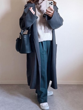 「Filomo（フィローモ）のアイテム」を使った、naaao25ysさん（レディース・148cm）の冬コーディネート