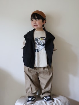 yayaさん（キッズ・100cm）の春コーディネート