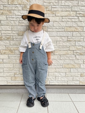 yayaさん（キッズ・90cm）の夏コーディネート