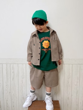 yayaさん（キッズ・110cm）の春コーディネート