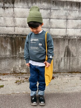 yayaさん（キッズ・110cm）の秋コーディネート