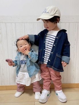 「アイテム（その他）」を使った、yayaさん（キッズ・90cm）の春コーディネート