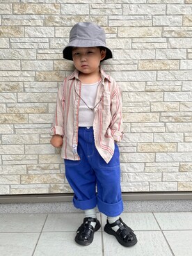 yayaさん(キッズ・90cm)の夏コーディネート