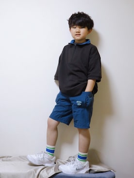 yayaさん（キッズ・122cm）の春コーディネート