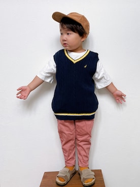 yayaさん（キッズ・100cm）の秋コーディネート