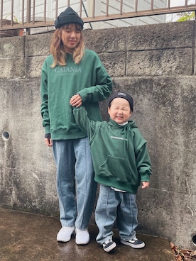 yayaさん（キッズ・100cm）の冬コーディネート