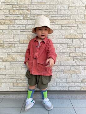 yayaさん（キッズ・90cm）の秋コーディネート