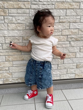 yayaさん（キッズ・70cm）の秋コーディネート