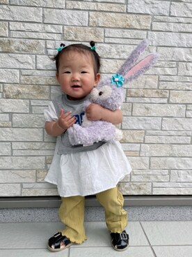 「カラー×コーデ」｜yayaさん（キッズ・70cm）の春コーディネート