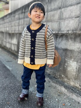 yayaさん（キッズ・110cm）の冬コーディネート