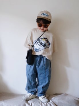 yayaさん（キッズ・100cm）の春コーディネート