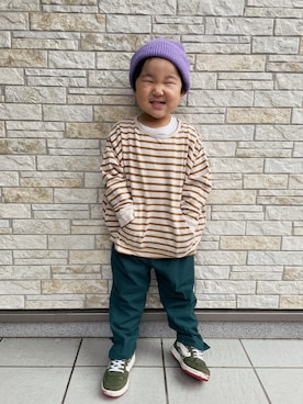 yayaさん（キッズ・100cm）の秋コーディネート