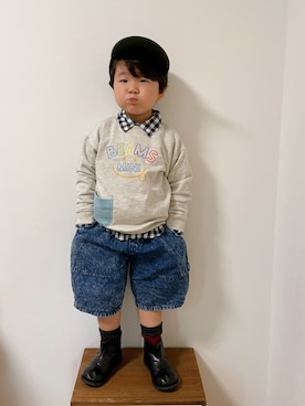 yayaさん（キッズ・100cm）の秋コーディネート