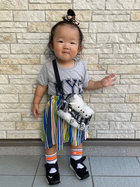 yayaさん（キッズ・70cm）の秋コーディネート