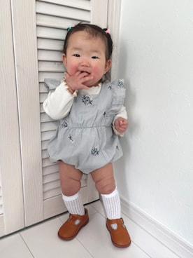 yayaさん（キッズ・70cm）の春コーディネート