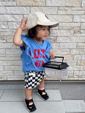 yayaさん(キッズ・70cm)の夏コーディネート