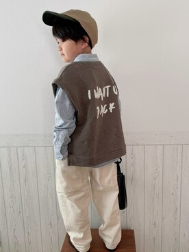 yayaさん（キッズ・110cm）の春コーディネート