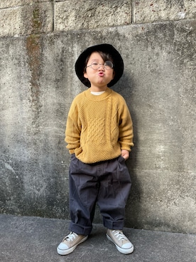 yayaさん（キッズ・100cm）の秋コーディネート