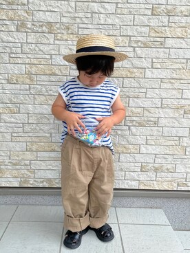 yayaさん（キッズ・90cm）の夏コーディネート