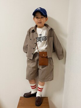 yayaさん（キッズ・120cm）の秋コーディネート