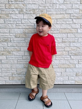 「夏のTシャツフェス」｜yayaさん（キッズ・90cm）の夏コーディネート