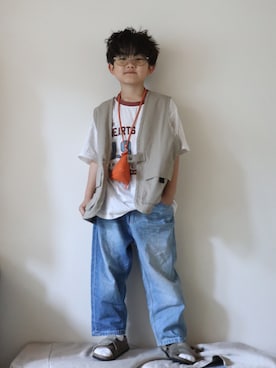 yayaさん（キッズ・122cm）の春コーディネート