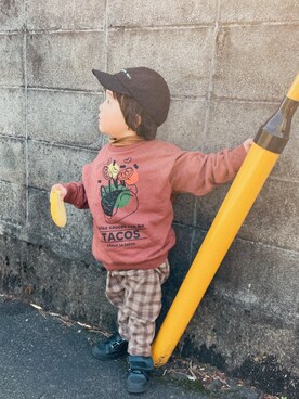 yayaさん(キッズ・90cm)の秋コーディネート