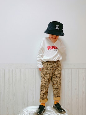 「5歳」｜「アイテム（ローファー）」を使った、yayaさん（キッズ・110cm）の秋コーディネート