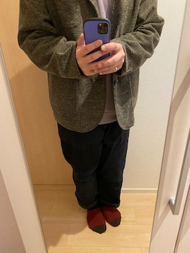 「Johnbull（ジョンブル）のアイテム（セットアップ）」を使った、ge-chuさん（メンズ・178cm）の冬コーディネート