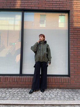 「UN3D.」｜YURIKAさん（レディース・167cm）の冬コーディネート