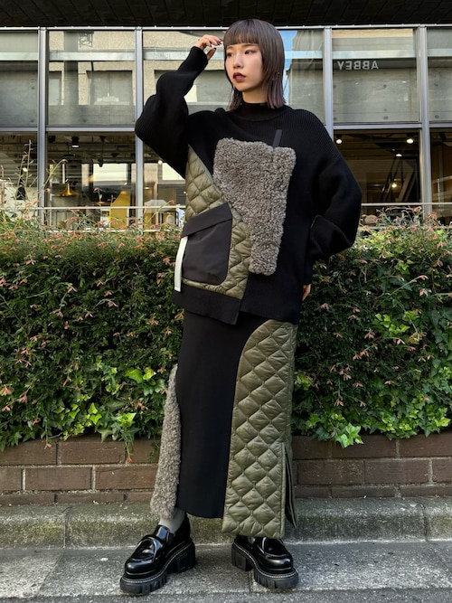 UN3D. SOLE PLUMP LOAFER / アンスリードプランプローファー