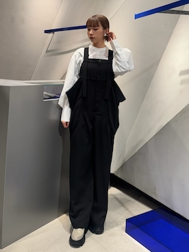 「UN3D.(アンスリード)のアイテム」を使った、YURIKAさん(レディース・167cm)の冬コーディネート