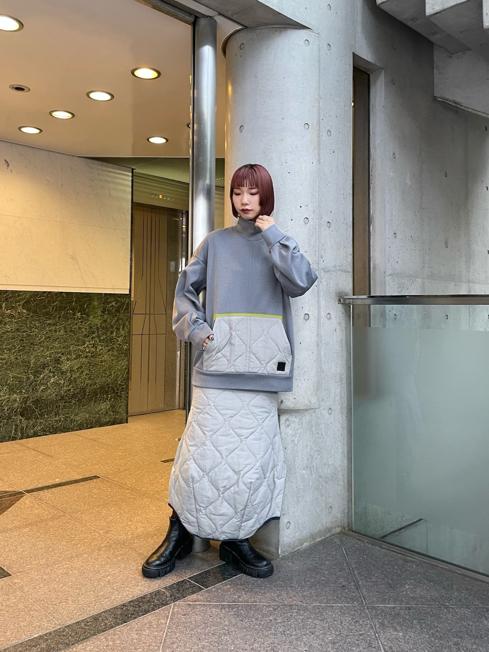 YURIKA(UN3D．)｜UN3D.のスウェットを使ったコーディネート - WEAR 