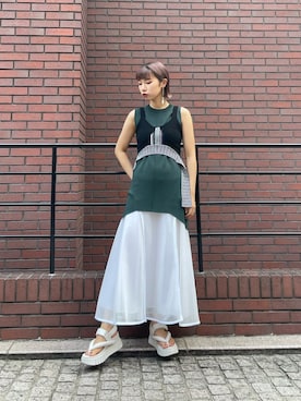 YURIKAさん（レディース・167cm）の夏コーディネート