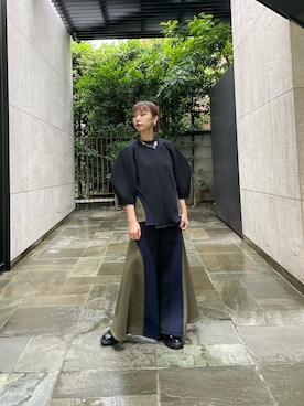 「アイテム（その他トップス）」を使った、YURIKAさん（レディース・167cm）の夏コーディネート